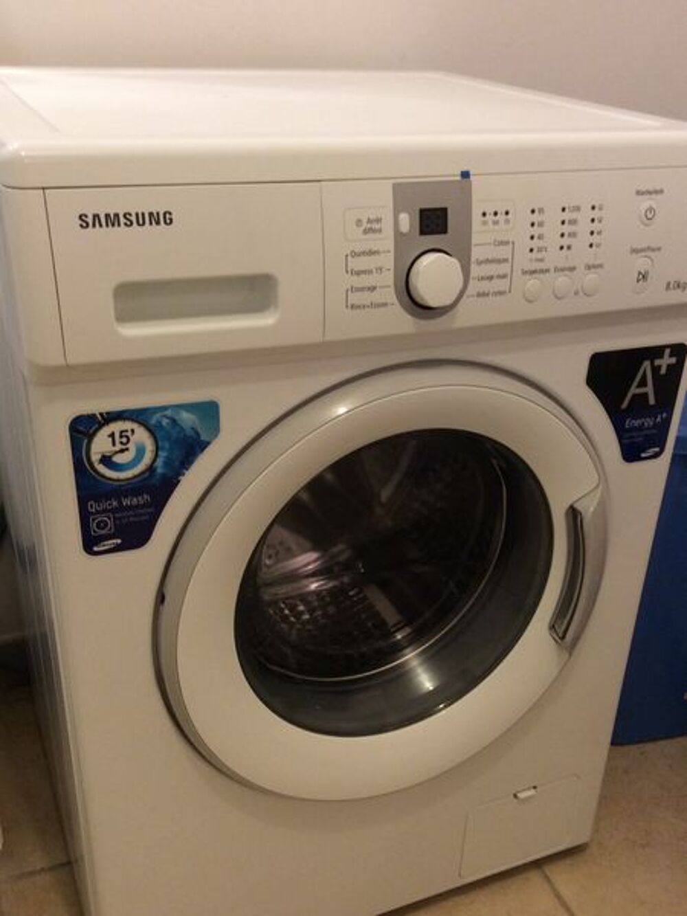 Tr&egrave;s beau lave linge Samsung Electroménager