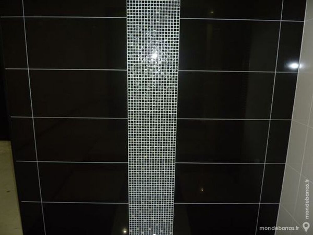 Carrelage pleine masse noir poli 30x60 et 60x60 Bricolage