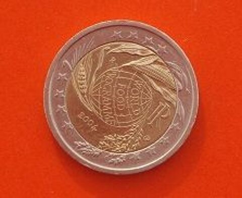 Pice de monnaie de 2 euros Italie 2004 2 Trans-en-Provence (83)