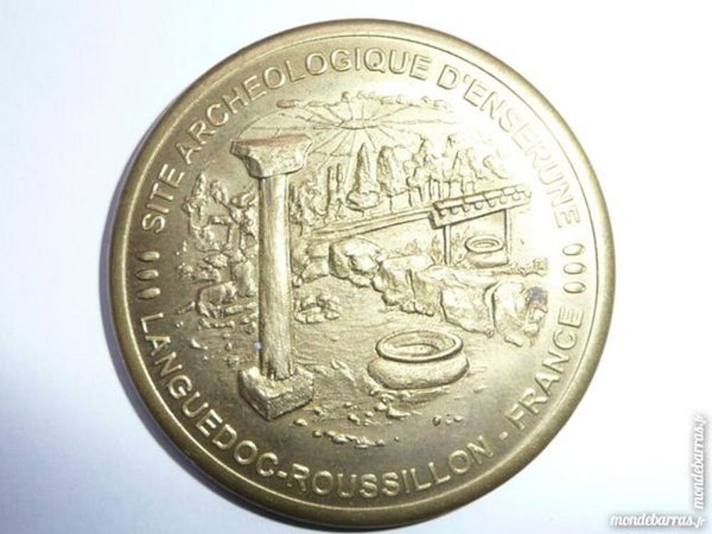 M&eacute;daille touristique Site Arch&eacute;ologique d'enserune 