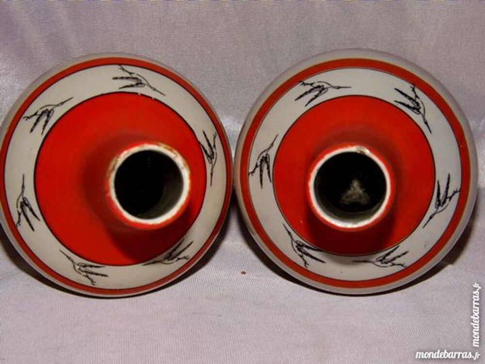 RARE 2 bouteilles c&eacute;ramique REVOL ST UZE ann&eacute;es 50 Décoration