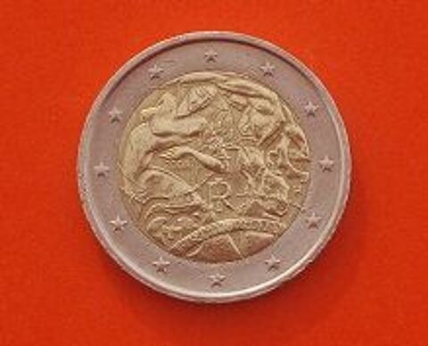 Pice de monnaie de 2 euros Italie 2008 2 Trans-en-Provence (83)