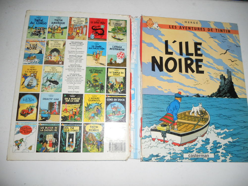 Les Aventures De Tintin - L'ile Noire Livres et BD