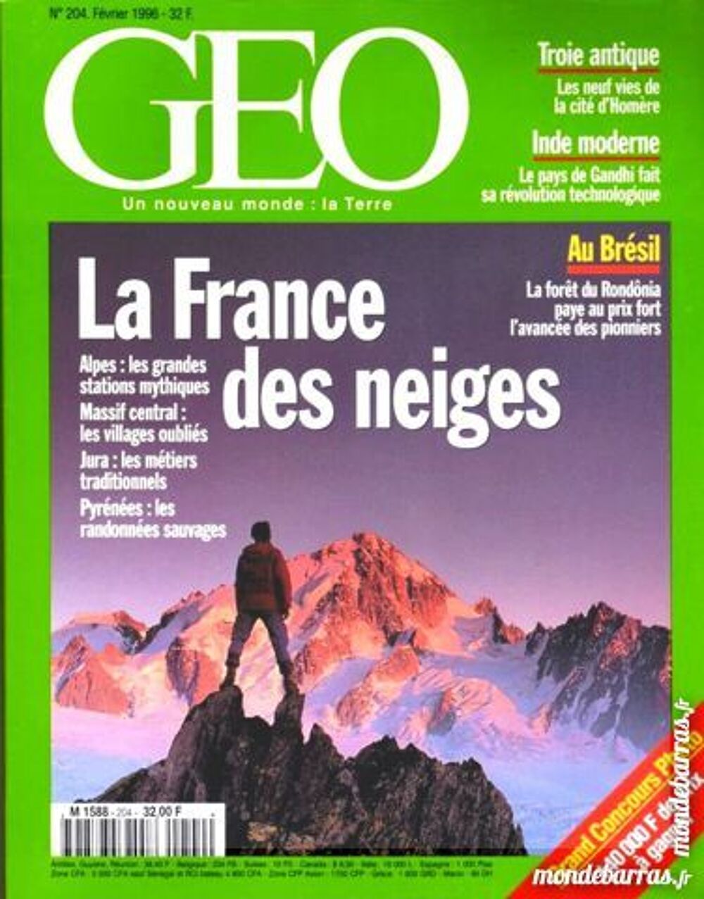 ALPES - g&eacute;o - SAVOIE / prixportcompris Livres et BD