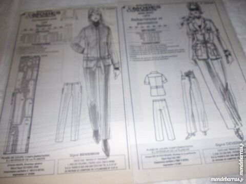 Patrons couture Modes et Travaux 1 Amiens (80)