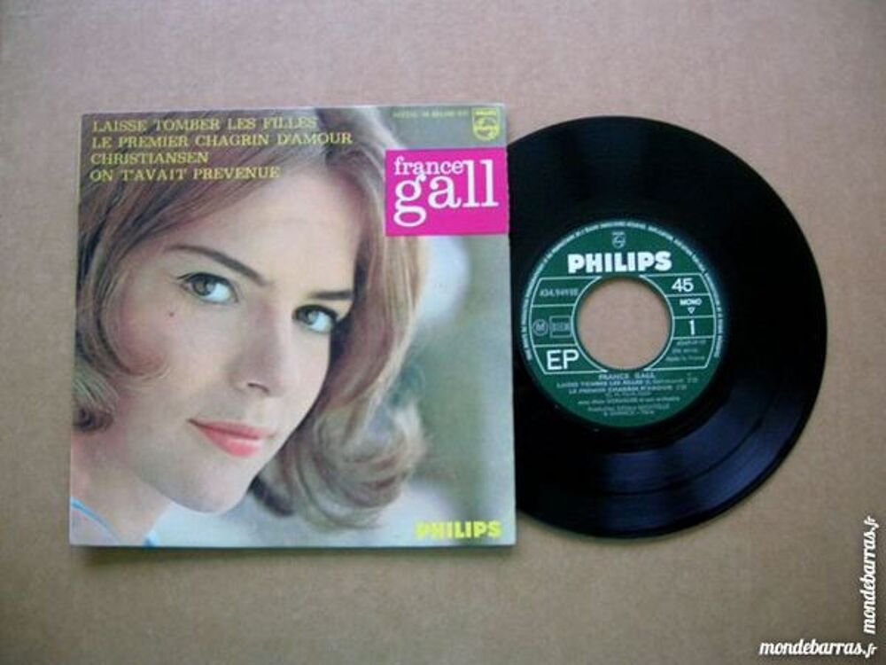 EP FRANCE GALL Laisse tomber les filles Gainsbourg CD et vinyles
