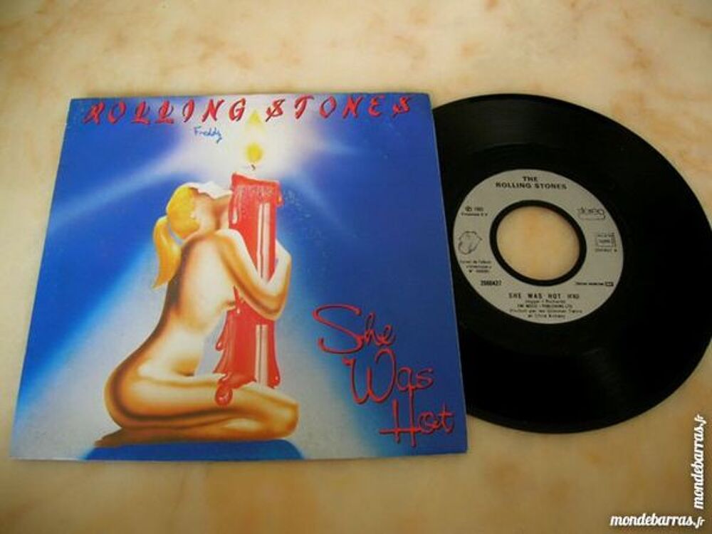 45 TOURS THE ROLLING STONES She was hot CD et vinyles