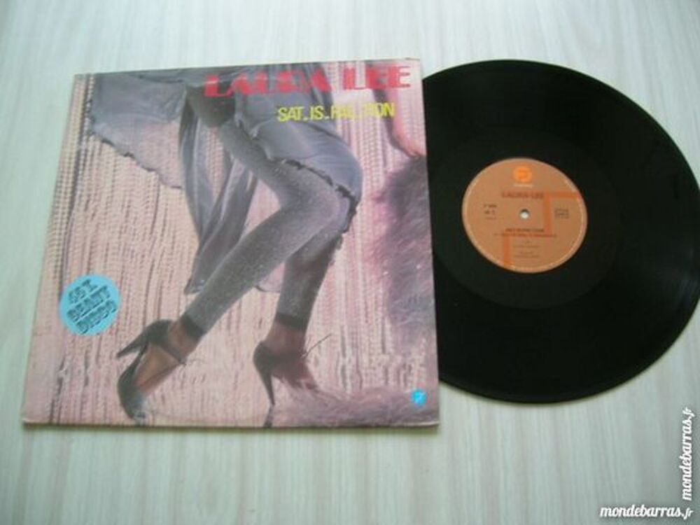 MAXI 45 TOURS LAURA LEE Sat-is-faction CD et vinyles
