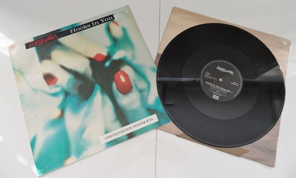 DISQUE PLATINE VINYLE VINTAGE HIFI "MARILLION" POSTER tbe Audio et hifi