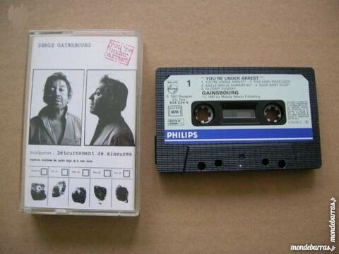 K7 GAINSBOURG You're under arrest 7 Nantes (44)