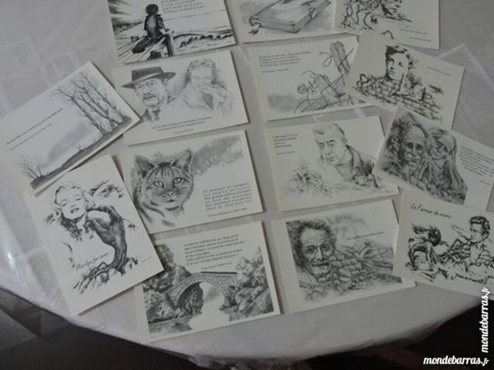 Lot Cartes postales Floril&egrave;ge-2 