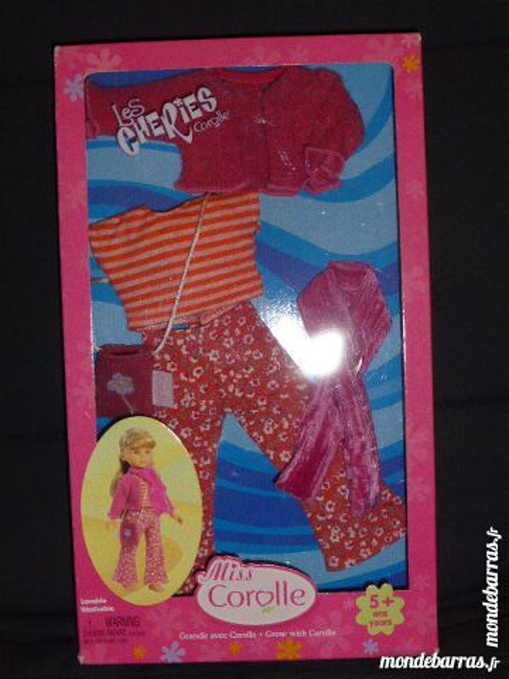 Ensemble pantalon fleuri J5854 2007 poup&eacute;e ch&eacute;ries Jeux / jouets