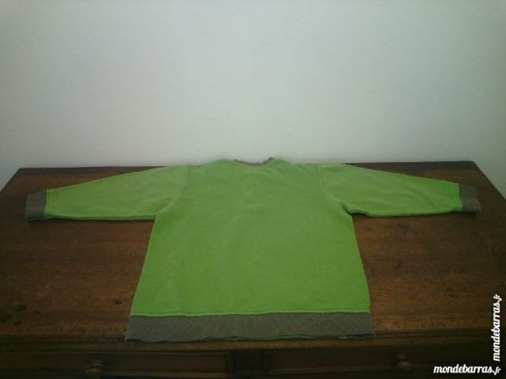 Sweat shirt vert Jean Bourget 8 ans Vtements enfants