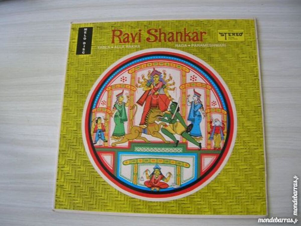 33 TOURS RAVI SHANKAR ALLA RAKHA CD et vinyles