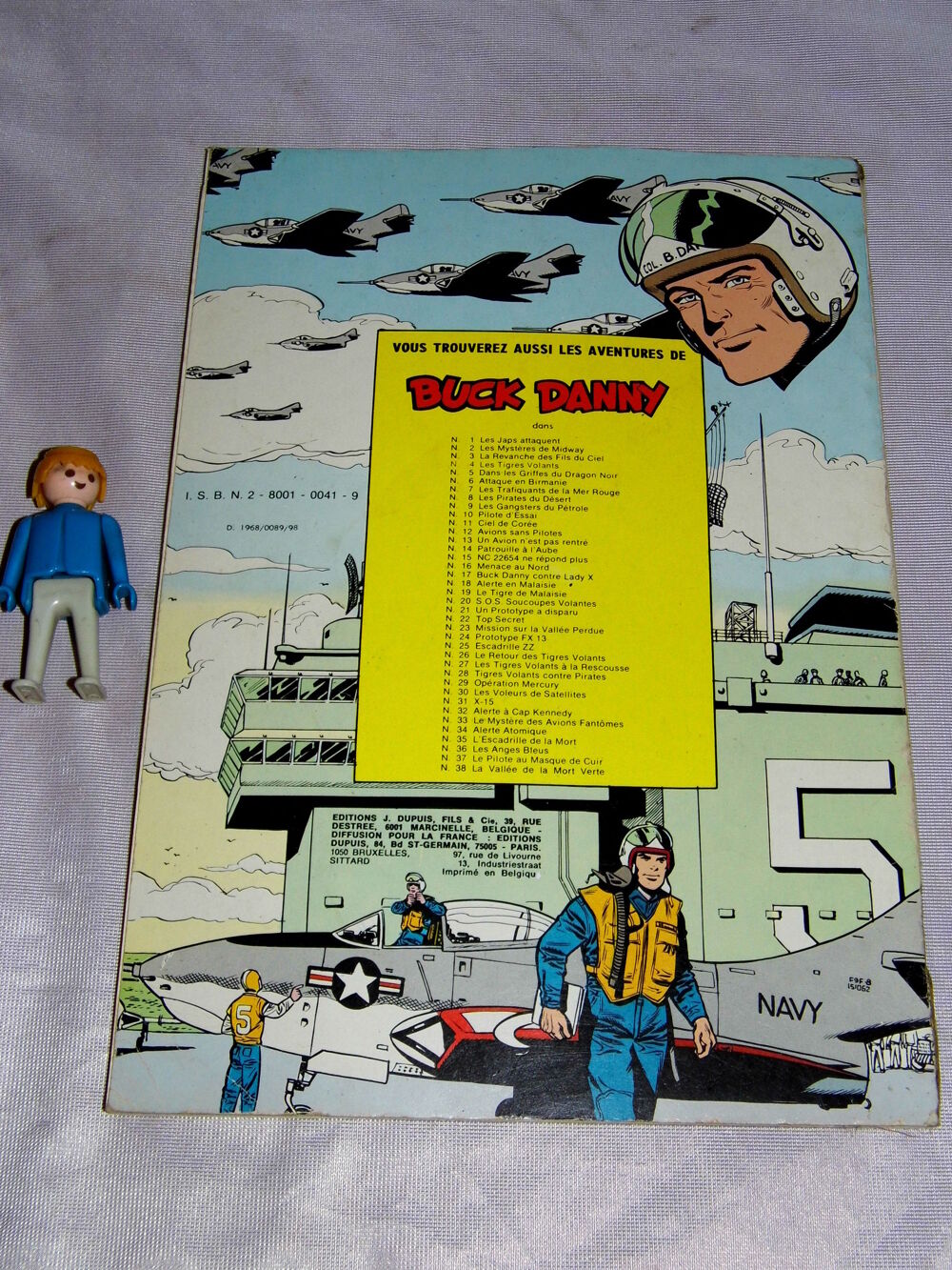 Bande dessin&eacute;e BUCK DANNY tigres volant DUPUIS BD 1974 Livres et BD