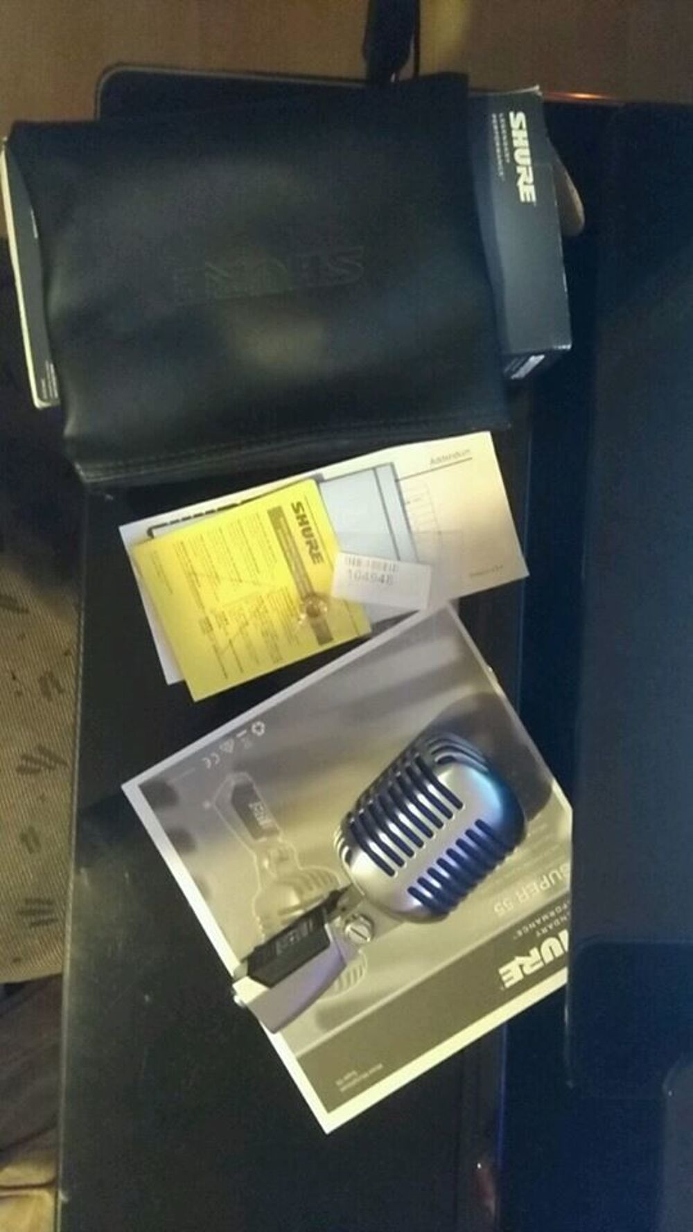 Micro Shure super 55 Deluxe Instruments de musique