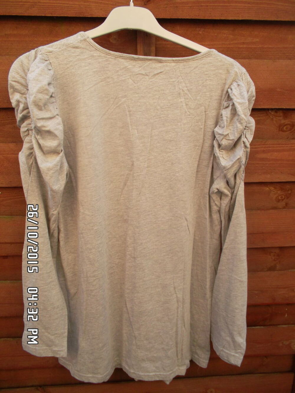 HAUT GRIS*JUSTE 3E*KIKI60230 Vêtements