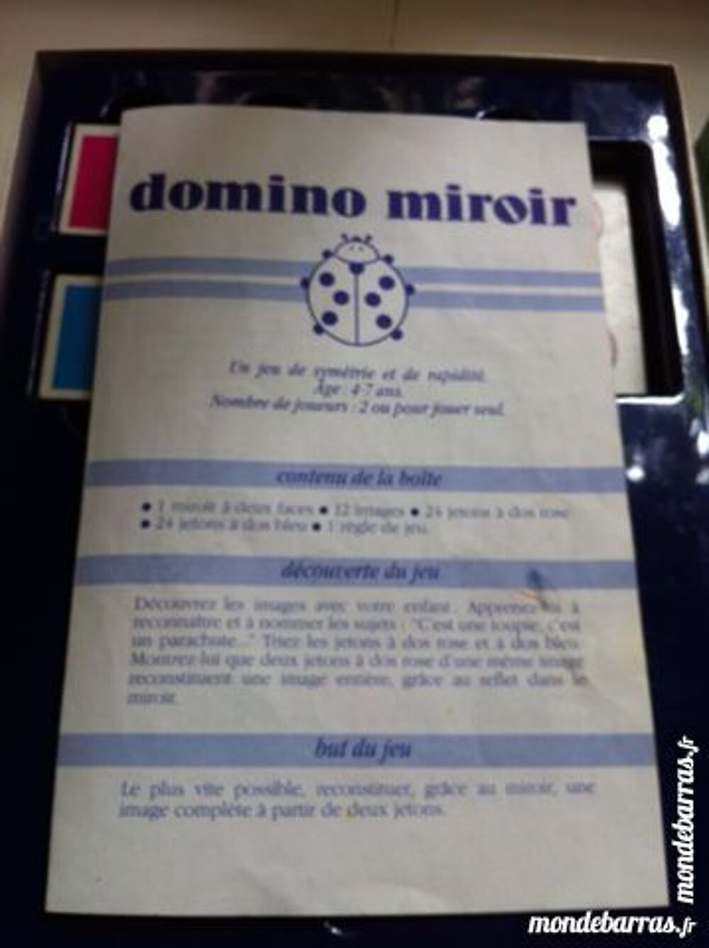 JEU DOMINO MIROIR Jeux / jouets