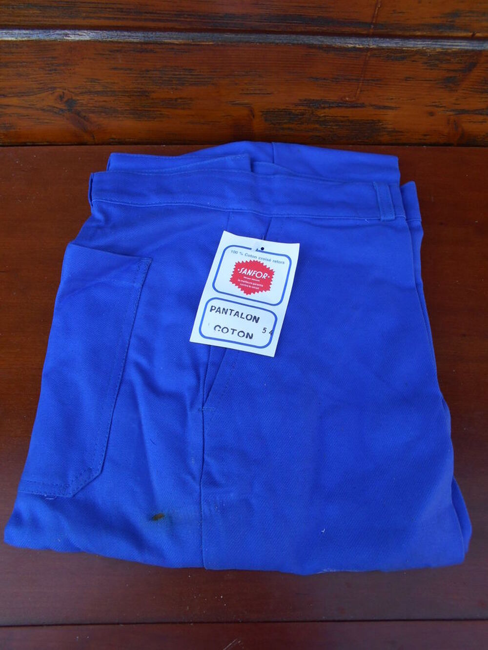 PANTALON DE TRAVAIL bleu Vêtements