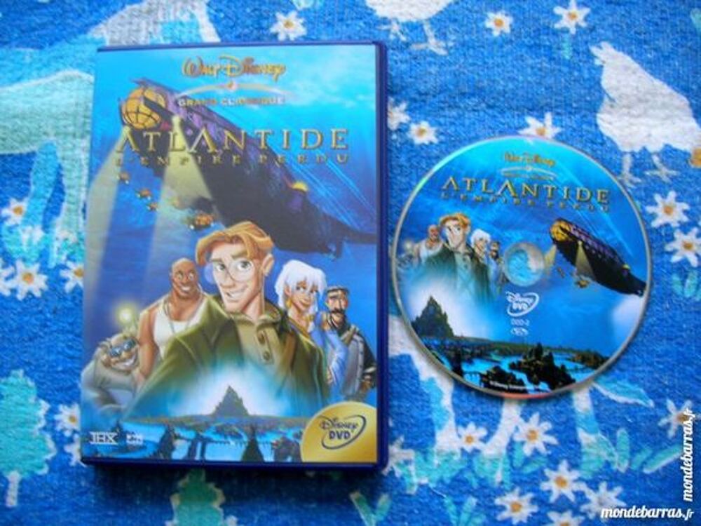DVD ATLANTIDE L'EMPIRE PERDU - W. Disney DVD et blu-ray