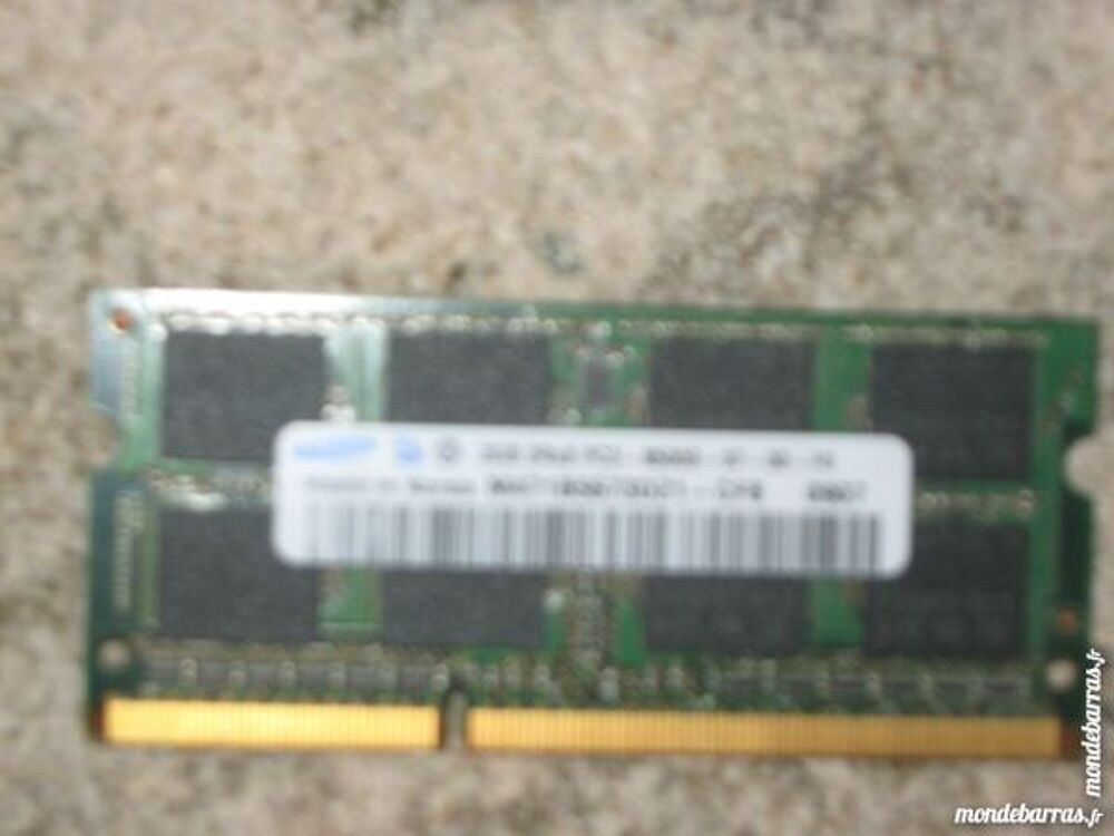 Barette m&eacute;moire ordi PC3 - 2GB 2Rx8 SAMSUNG 8500 S Matériel informatique