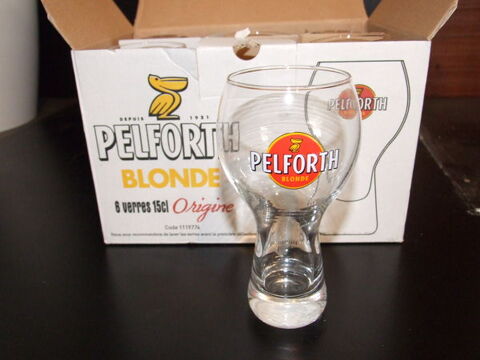 6 verres à bière Pelforth  - 15cl - neufs 10 Nantes (44)
