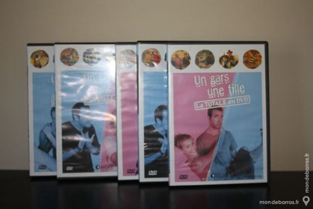 lot 6 dvd 1 gars, 1 fille DVD et blu-ray