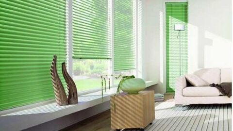 Stores venitiens Pvc Vert anis 20 Rognac (13)