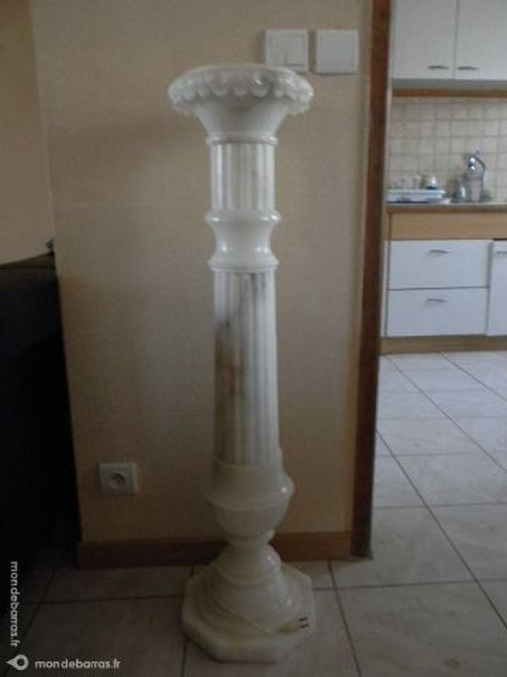 Colonne en alb&acirc;tre Décoration