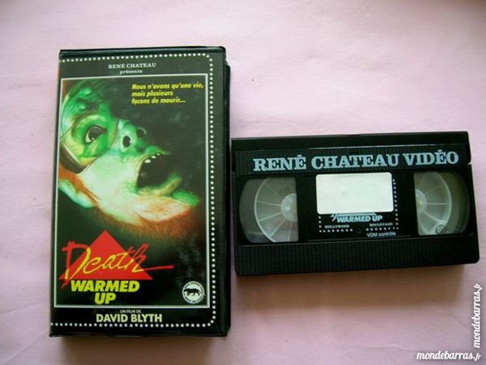 K7 VHS DEATH WARMED - Ren&eacute; CHATEAU Film Horreur DVD et blu-ray