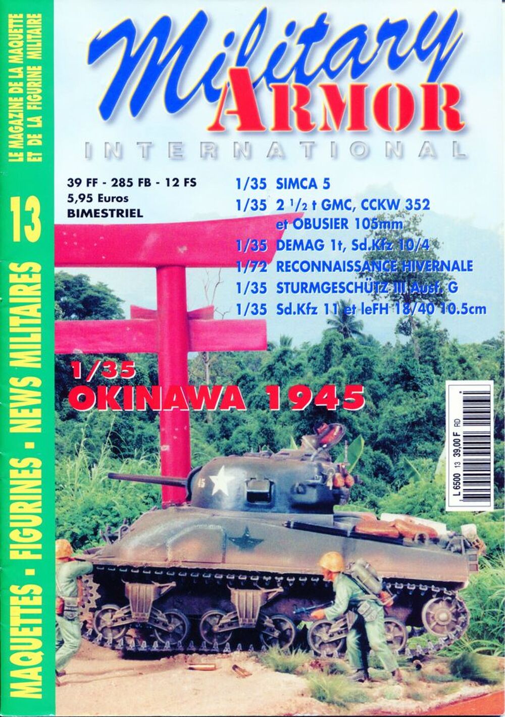 Military Armor International N&deg;13 Livres et BD
