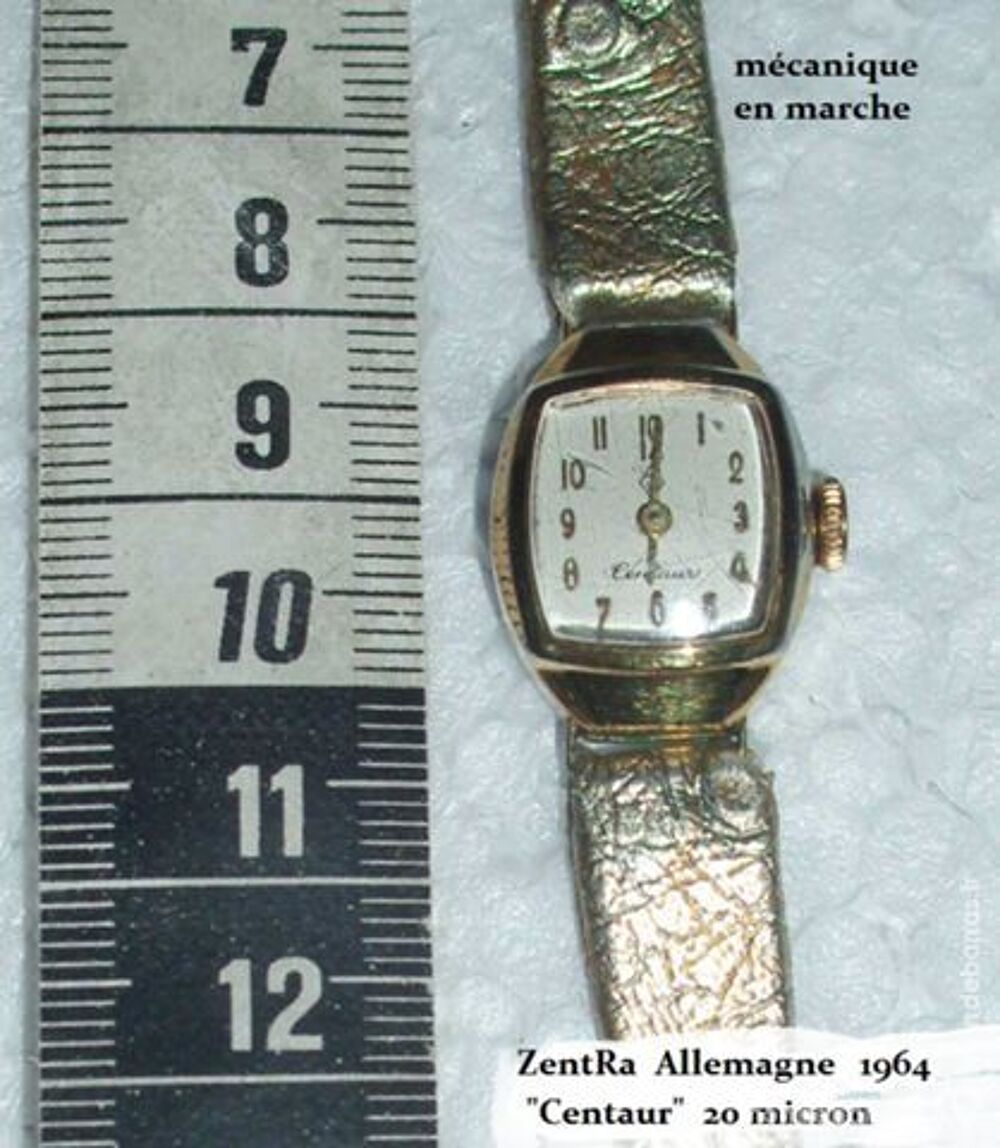 2 montres de collection/an.1960 Bijoux et montres