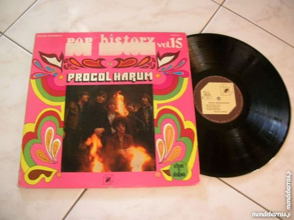 DOUBLE 33 TOURS PROCOL HARUM Pop History Vol. 15 CD et vinyles