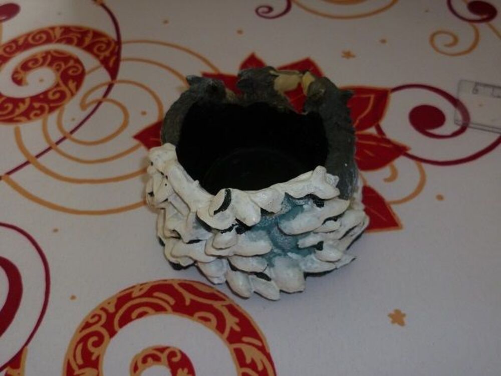 Support bougie loup twilight partylite maison int&eacute; Décoration