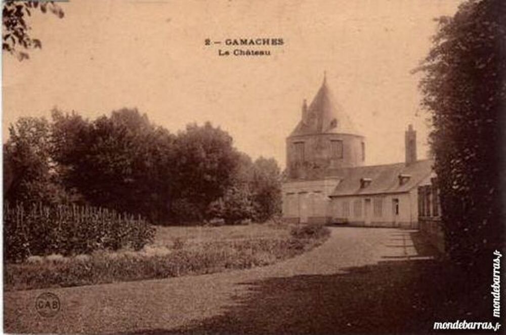 CARTE POSTALE - GAMACHES / prixportcompris 