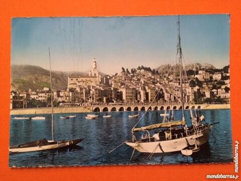 Carte Postale Géante Menton 1961 9 Nice (06)