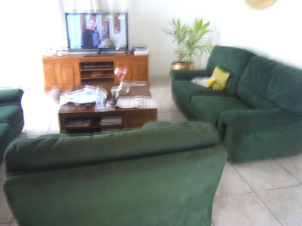  Salon couleur vert foret en ALCANTARA Meubles