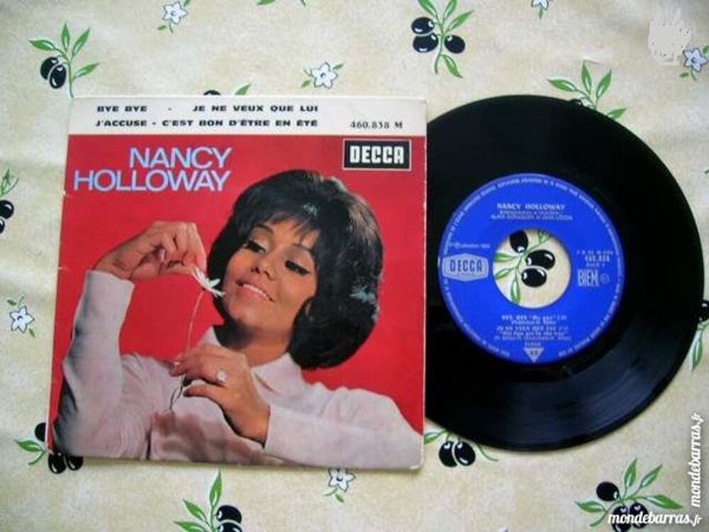 EP NANCY HOLLOWAY Bye bye CD et vinyles
