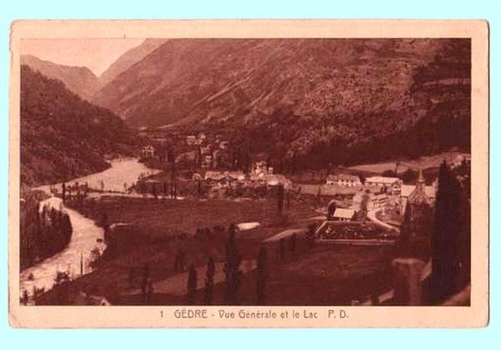 CARTE POSTALE - GEDRE - GAVARNIE / prixportcompris 