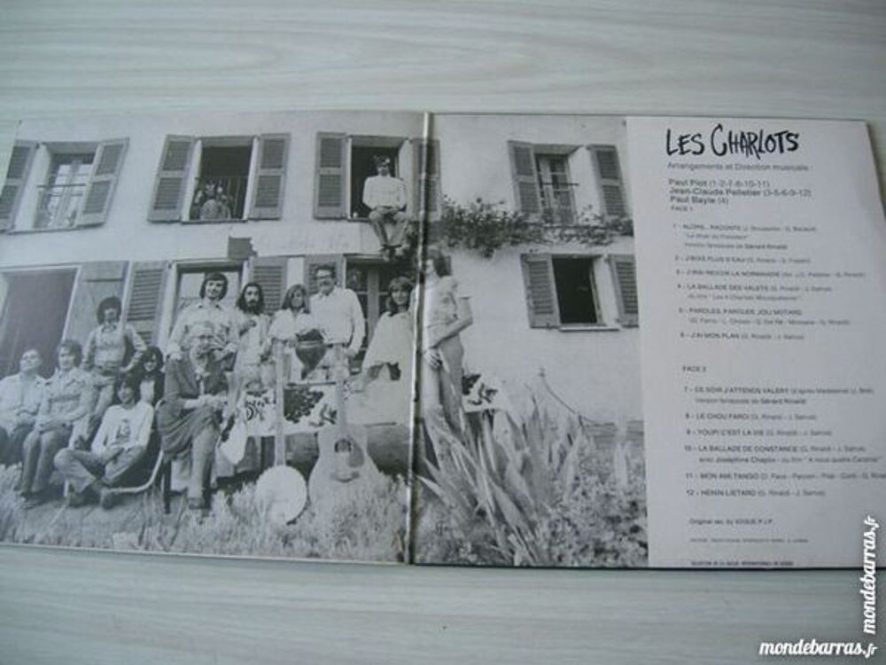33 TOURS LES CHARLOTS Ce soir j'attends Val&eacute;ry CD et vinyles