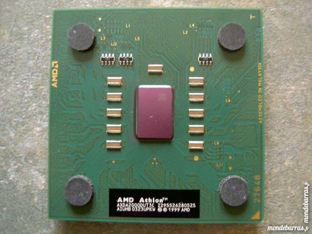 Processeur AMD ATHLON XP 2000+ pour Socket 462 Matériel informatique