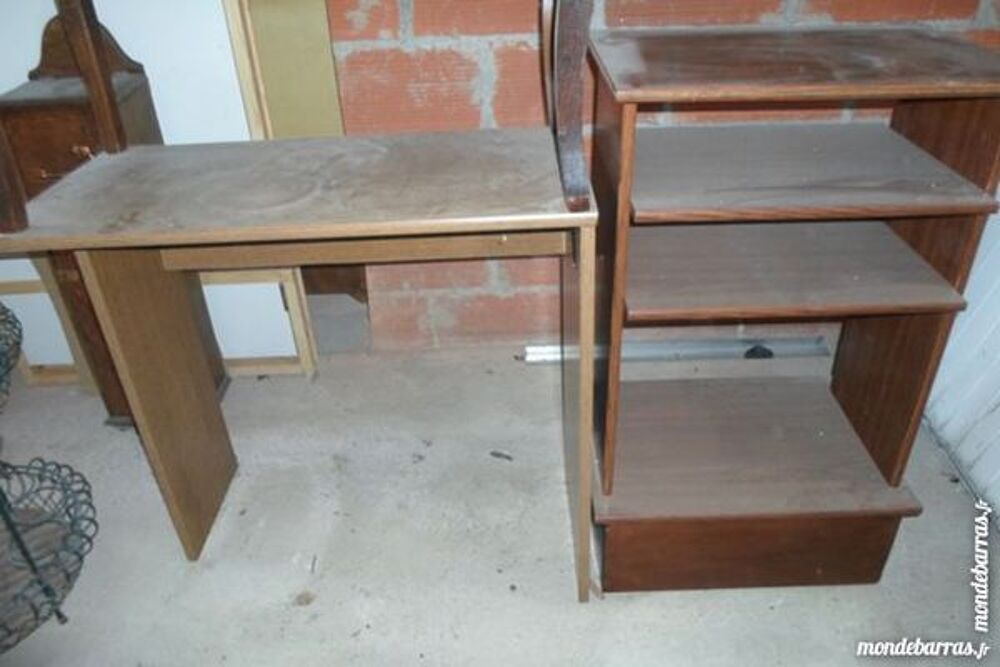bureau + meuble &eacute;tag&egrave;res Meubles