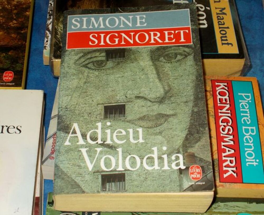 roman adieu Volodia de Simone Signoret Livres et BD