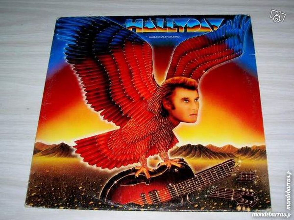33 TOURS JOHNNY HALLYDAY Quelque part un aigle CD et vinyles
