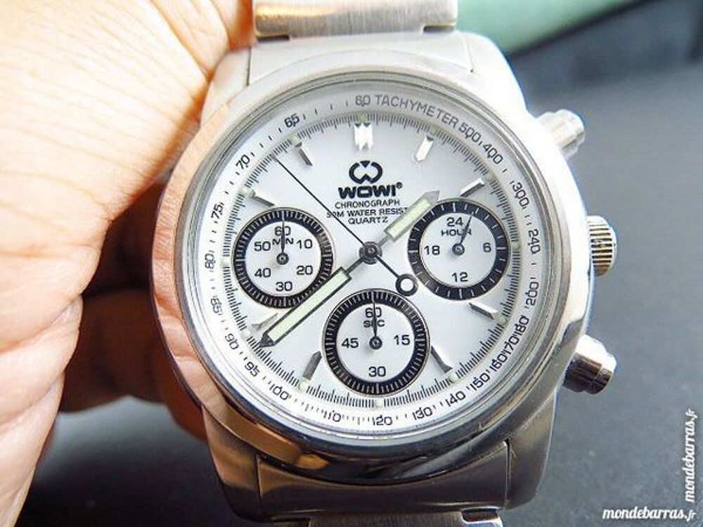 WOWI CHRONO VD54B montre homme DIV0401 Bijoux et montres
