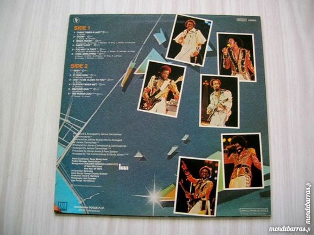 33 TOURS THE COMMODORES Greatest Hits CD et vinyles