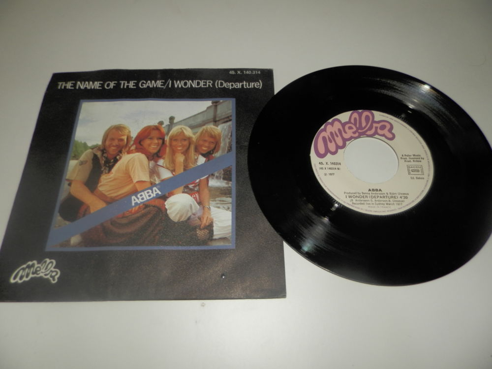 Abba - The name of the game/i wonder (departure) CD et vinyles