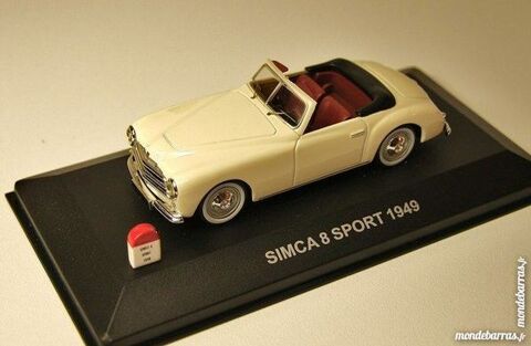 Simca 8 sport 1949 1/43 CEC Nostalgie Neuf Boite 21 Gunes (62)