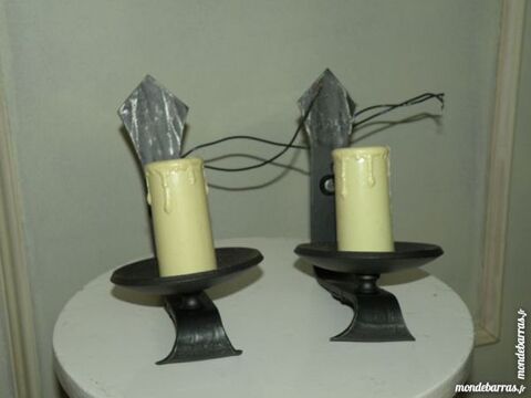 Appliques murales en fer forg 20 Saint-tienne (42)