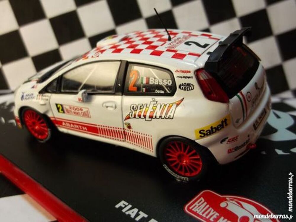 Fiat Punto Abarth Basso Monte Carlo 2009 Neuf 1/43 Jeux / jouets